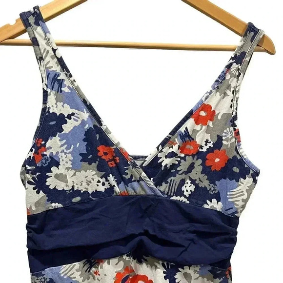 Patagonia Women's Floral Margot Casual Organic Cotton Blend Dress‎ M - Picture 4 of 6